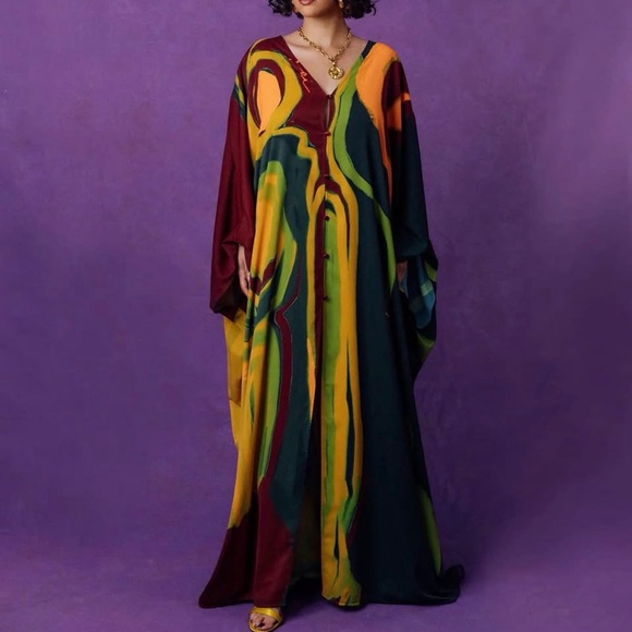 Kai Collective Rabi Kaftan Dress - Picture 3 of 5